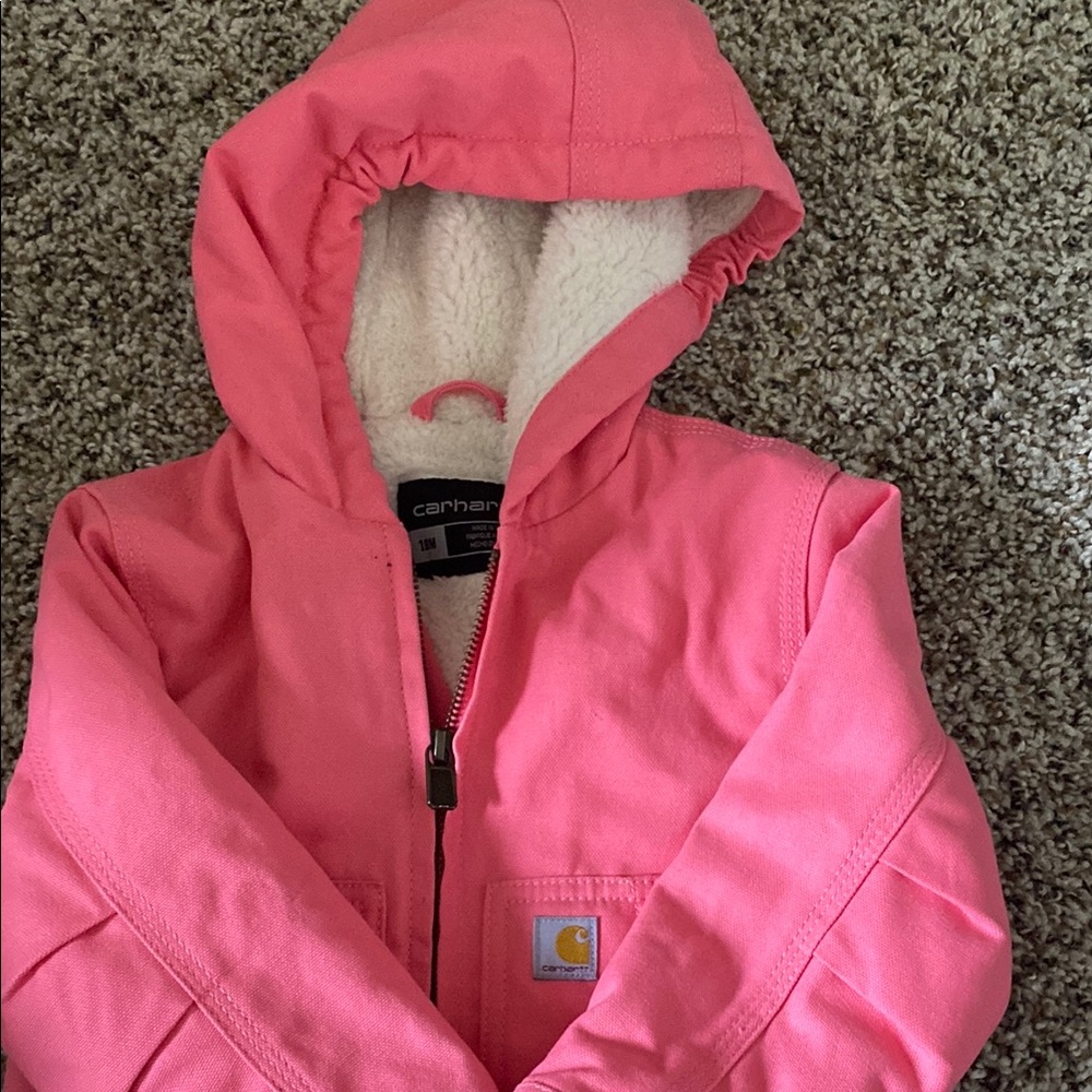 18 month girl carhartt winter coat